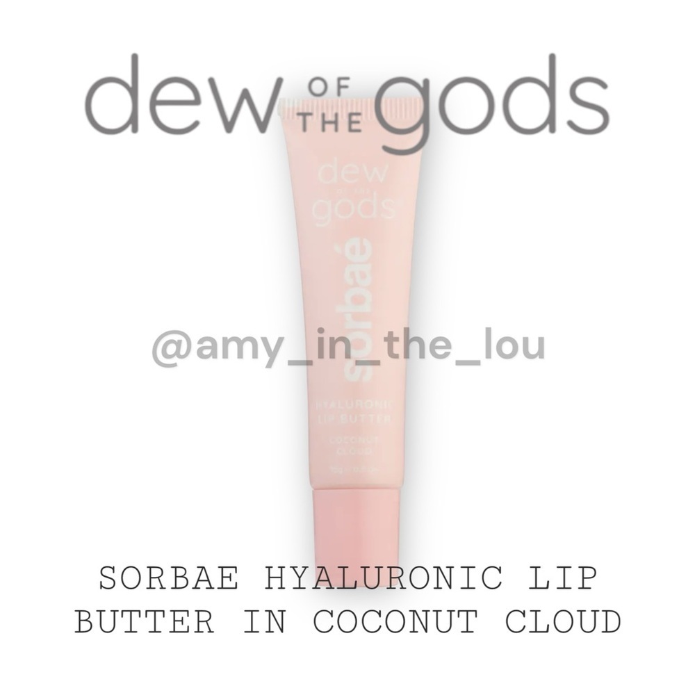 Sorbae Hyaluronic Lip Butter in Coconut Cloud by Dew of the Gods